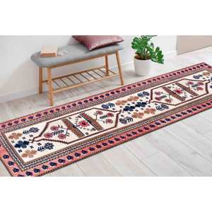 Tapis turc imprimé en 3D à motif kilim oriental, décoration de salon, tapis doux non tissé - Product Image 5