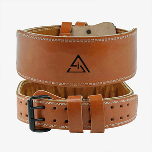 Cinturón de Levantamiento de Pesas Personalizado de Caucho Natural/PVC Antideslizante, Ecológico, Ligero y Transpirable para Levantamiento de Alta Potencia - Product Image 2