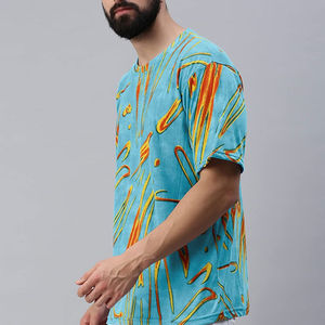 Camisetas de hombre con estampado de sublimación Camisetas de hombre con estampado de tu propio diseño - Product Image 3