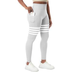 Leggings Deportivos Sin Costuras para Mujer, Tejido Transpirable para Gimnasio y Uso Casual, Decoración de Malla, Talla XS, Soporte OEM Viral - Product Image 5