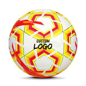 New Design Vibrant Soft PVC Soccer Ball 32-Panel <b>Machine</b> Stitched Durable Rubber Bladder High Visibility Training & Recreation - Product Image 1