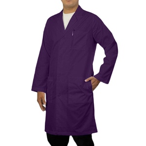 Blouse de laboratoire tendance pour hommes, 100 % coton respirant, uniforme de médecin, fabrication sur mesure OEM, marque privée, fabricant et fournisseur - Product Image 2