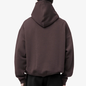 เสื้อฮู้ดดี้แบบใหม่สั่งทำขายส่ง โลโก้ เสื้อฮู้ดดี้ผู้ชายแบบสวม คุณภาพสูง แฟชั่น ทรงหลวม สบายๆ น้ำหนักมาก - Product Image 3