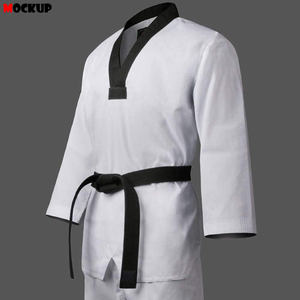 Uniforme de Karate Unisex de Alta Calidad, Ligero, Diseño Personalizado, 100% Algodón, Duradero, de Secado Rápido y Transpirable para Entrenamiento - Product Image 2