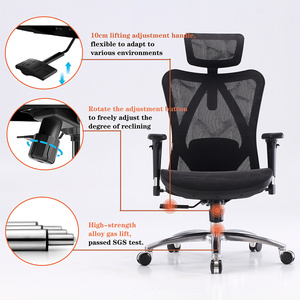 Sillas al por mayor <span class=keywords><strong>SIHOO</strong></span> <span class=keywords><strong>M57</strong></span> Mesh Task Chair Masaje Espalda Resto Giratorio Ergonómico Oficina Asiento de oficina Respaldo - Product Image 4