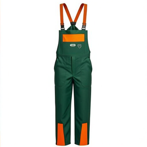 Overol de Protección para Motosierra KONIFERE Talla 56 Verde/Naranja - Product Image 2