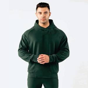Sudadera con Capucha de Manga Larga para Hombre, Sudadera Deportiva de Forro Polar, Talla Grande, Lisa, para Deportes de Invierno, Diseño Bordado, para Correr - Product Image 2