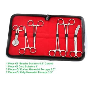 Kit de equipo veterinario de 6 tijeras de cordón umbilical para estudiantes y veterinarios - Product Image 2