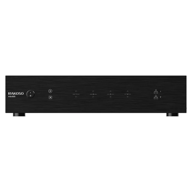 HA400 AirPlay2 Network 4 Zone Wireless Hi-Fi Stereo Amplifier for Smart Home Audio System