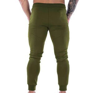 Most Popular Solid Color Cotton Men's Casual Trousers New Fashion <b>Slim</b> Fit Plus Size Trouser Pants <b>Joggers</b> - Product Image 3