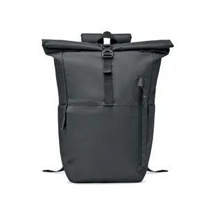 Mochila de merchandising sostenible Valley Rollpack RPET, set de regalo ecológico - Product Image 4