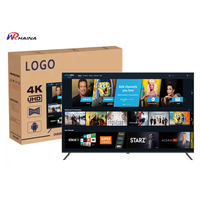 HAINA gros moins cher tv 75 pouces led tv télévision 32 43 50 55 65 pouces android tv