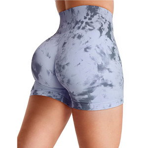 Pantalones cortos de yoga transpirables para mujer, tela elástica para gimnasio, ciclismo, correr y entrenamientos en Casa - Product Image 6