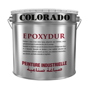 Résine époxy liquide Colorado Epoxydur, revêtement de sol industriel pour usage intérieur, application au pinceau, revêtement pour bâtiments - Product Image 1
