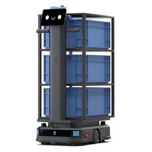 Robot intelligent T300 version levage, robot de livraison industriel avec capacité de charge utile de 300 kg et navigation LDS Slam+Vslam - Product Image 1