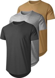 Chemises de sport pour hommes, T-shirt à l'humidité Dry Fit, T-shirts à manches courtes Gym Athletic - Product Image 6