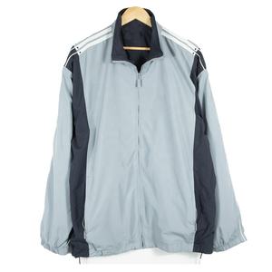 Chaqueta de chándal a prueba de viento personalizada para hombre, ropa de gimnasio, chaquetas ligeras para exteriores para hombre, cortavientos con cremallera completa para adulto activo de talla grande - Product Image 1