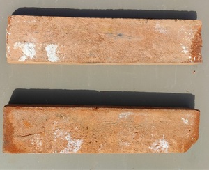 Briques minces rustiques rouges récupérées <span class=keywords><strong>de</strong></span> haute qualité pour revêtement mural décoratif intérieur et extérieur - Product Image 1