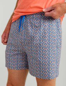 Pantalones Cortos de Pesca Personalizados OEM de Secado Rápido, Transpirables, para Playa, Bañador Elástico con Estampado para Hombre - Product Image 5