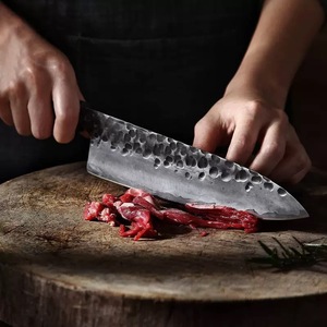ค้อนปลอมคาร์บอนสูง9Cr18ออกแบบได้ตามต้องการชุดเชฟซูชิกายูโตะชุดมีดทำครัวญี่ปุ่นมีด้ามจับที่มีรสเปรี้ยว - Product Image 3