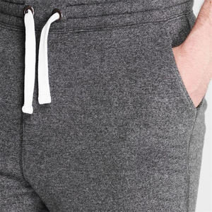 Pantalon de survêtement de sport avec logo personnalisé pour hommes, jogging en polaire respirant avec bas élastique, pantalon de fitness d'hiver pour hommes, vente en gros - Product Image 4