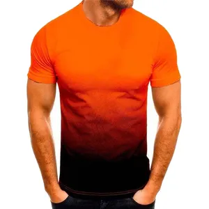 Camiseta de hombre con cuello redondo 2023 estampado 3D verano manga corta Hombre Casual Unisex camiseta de gran tamaño para hombre y mujer