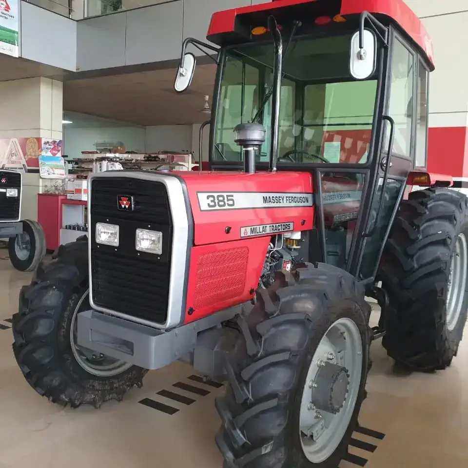 Kullanılmış Massey Ferguson traktör 290, 385, 390, 265,240, 135,399 120hp tarım traktörleri 4x4wd tarım makinesi iki tekerlekli traktör