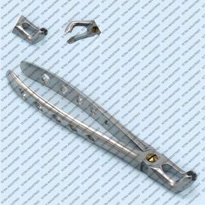 Fórceps de extracción Dental Manual de acero inoxidable profesional 79 Molares inferiores recubiertos de diamante Agarre ergonómico Extracción de dientes - Product Image 1