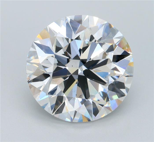 IGI Loose 5,27 Ct White Lab Grown Round Brilliant Cut Diamond VS1 F Calidad para anillos de compromiso o fabricación de joyas - Product Image 2