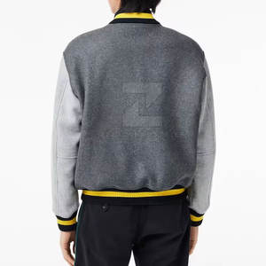 Chaqueta Deportiva de Invierno para Hombre, Cuello Alto, Logotipo Frontal, Transpirable, Ecológica, 100% Algodón, Ideal para Entrenamiento Deportivo - Product Image 2