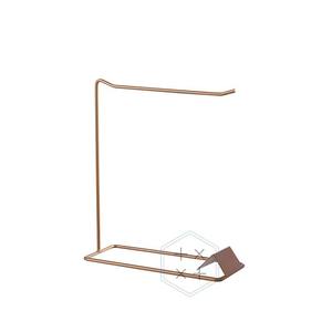 Trendy and Simple Black Jewelry Stand for Earrings Necklaces Rings Minimalist Organizer for <b>Vanity</b> and Tabletop Display - Product Image 3