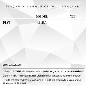 คันเปิดถังแก๊สสำหรับ Fiat LINEA - Product Image 2
