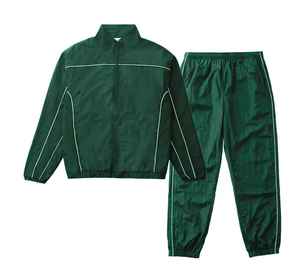 Ensemble de sport deux pièces pour homme, en nylon respirant, survêtement de course, OEM ODM, survêtement oversize - Product Image 1