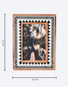 Handcrafted Resin Crafts Bone Inlay <b>Picture</b> <b>Frames</b> Decorative Photo <b>Frames</b> with Intricate Bone Inlay Design - Product Image 4