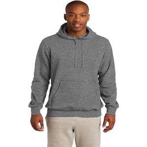 เสื้อฮู้ดดี้ผู้ชายแบบกำหนดเอง ปักลาย กระเป๋าผ้าฝ้าย เสื้อฮู้ดดี้ขายส่ง พิมพ์โลโก้สำหรับผู้ชาย ผ้าฝ้าย 100% - Product Image 2