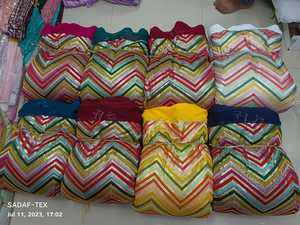 Lujo diseño moderno bordado patrón boda Vestido especial Material Georgette tela fabricada en India - Product Image 2