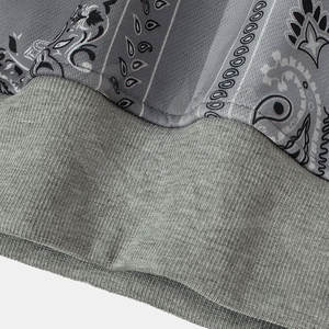 Sudaderas con capucha de sublimación de diseño único Sudaderas con capucha de sublimación de tela de algodón Sudaderas con capucha de sublimación de ropa de calle - Product Image 4