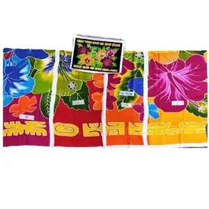 Paréo imprimé fleur Batik, robe de plage, Sarong en rayonne, Cover-Up pour Bikini, nouveau design Offre Spéciale, 100% - Product Image 3