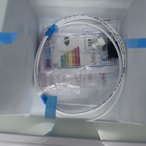 Refrigerat0rs con máquina de hielo/trituradora de lado a lado nevera de doble puerta refrigerado por aire inversor libre de escarcha estándar de la UE A + 220V 50/60Hz - Product Image 5