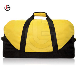 Sac de voyage en cuir GLOBAL LEATHER de haute qualité, grande capacité, fermeture à glissière, style personnalisé, polyester imperméable, utilisation en extérieur - Product Image 5