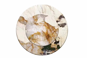 Nhà máy trực tiếp giá tự nhiên patagonia Trắng phiến đá cẩm thạch Pandora sang trọng quartzit đá cẩm thạch tấm gạch - Product Image 6