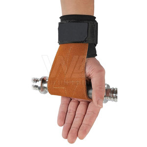 Crochets de musculation en néoprène de qualité supérieure, impression de logo personnalisée, nouveau design, essentiels pour la salle de sport, sécurité et antidérapants - Product Image 2