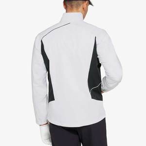 Chaqueta cortavientos de Golf para hombre de bloque de Color de diseñador impermeable transpirable ligero ropa deportiva de moda OEM - Product Image 2