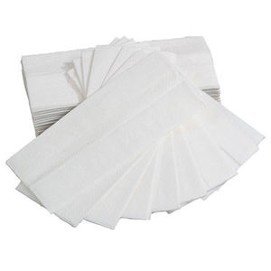 Serviettes en papier kraft vierge pliées en C, serviettes et essuie-mains de qualité supérieure pour sécher les mains, recyclées et écologiques - Product Image 1