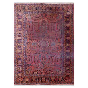 Tapis persan Mahal unique en son genre, 7'4 x 9'11 - Product Image 1