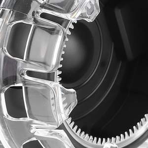 Tondeuse à cheveux électrique rechargeable par USB, brosse de nettoyage, lame en acier inoxydable, IPX7, pour hommes - pour usage domestique ou en salon de coiffure - Product Image 2