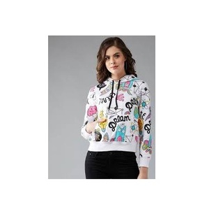 Nouveaux sweats à capuche respirants simples et légers pour femmes, sweats à capuche personnalisés en provenance de l'inde - Product Image 6