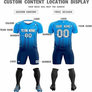 เสื้อฟุตบอลผู้ชายทรงสลิมฟิต ผ้าฝ้าย 100% แต่งขอบตัดสี รุ่นเรนเจอร์ โพสต์โดย Dress Sports - Product Image 6