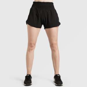 Pantalones Cortos de Moda Tide (Negros) de Pana Transpirable con Estampados Deportivos y de Motociclistas, con Material de Spandex - Product Image 3