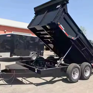 รถเทรลเลอร์ไฮดรอลิก2ล้อ4ล้อ3-10ตันรถเทรลเลอร์การเกษตร - Product Image 1